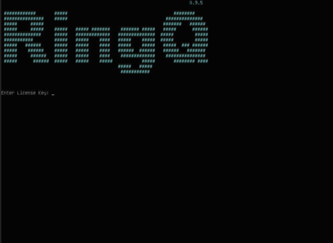 Enter the RingQ license key.